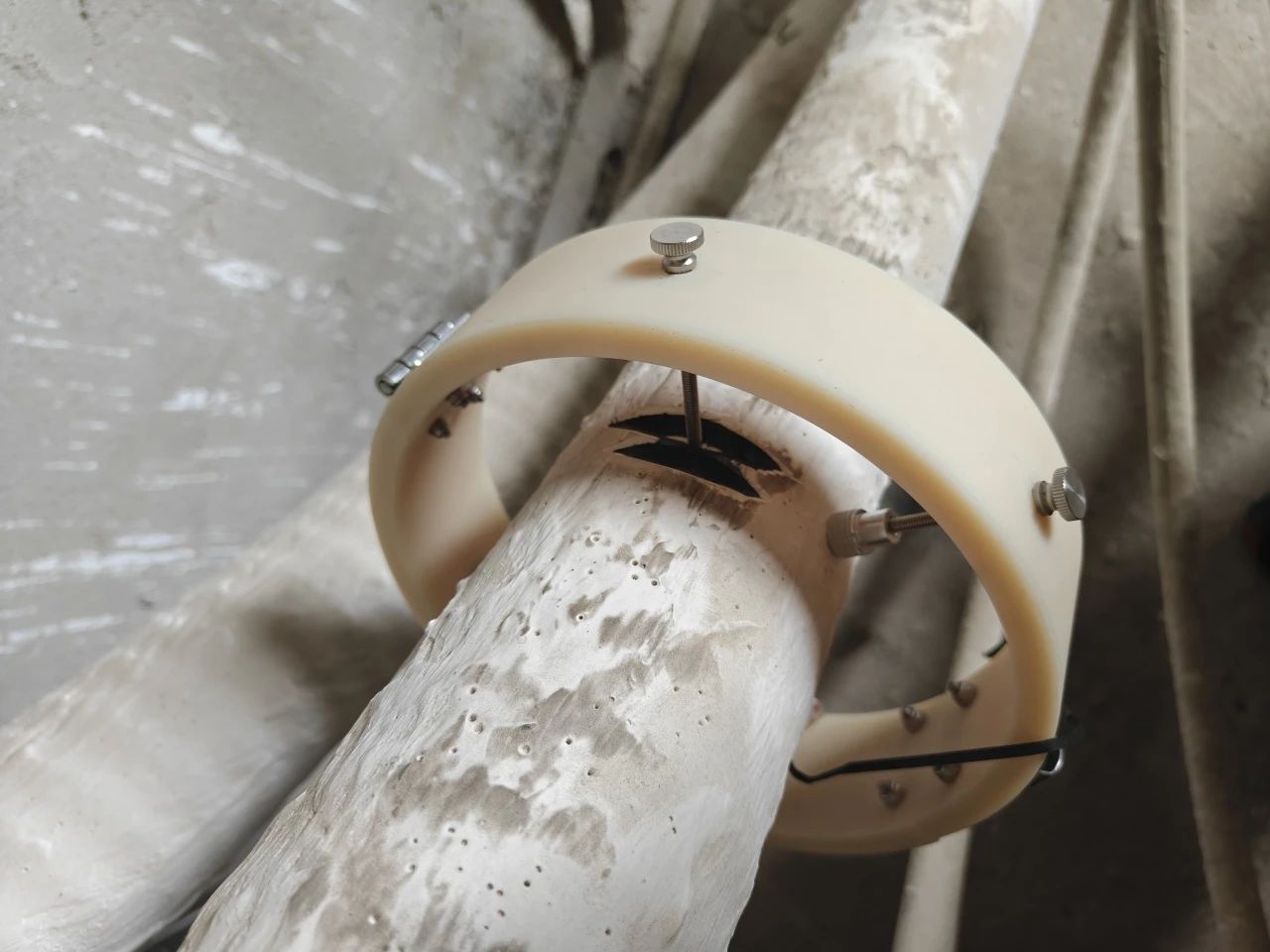 电力检测现场