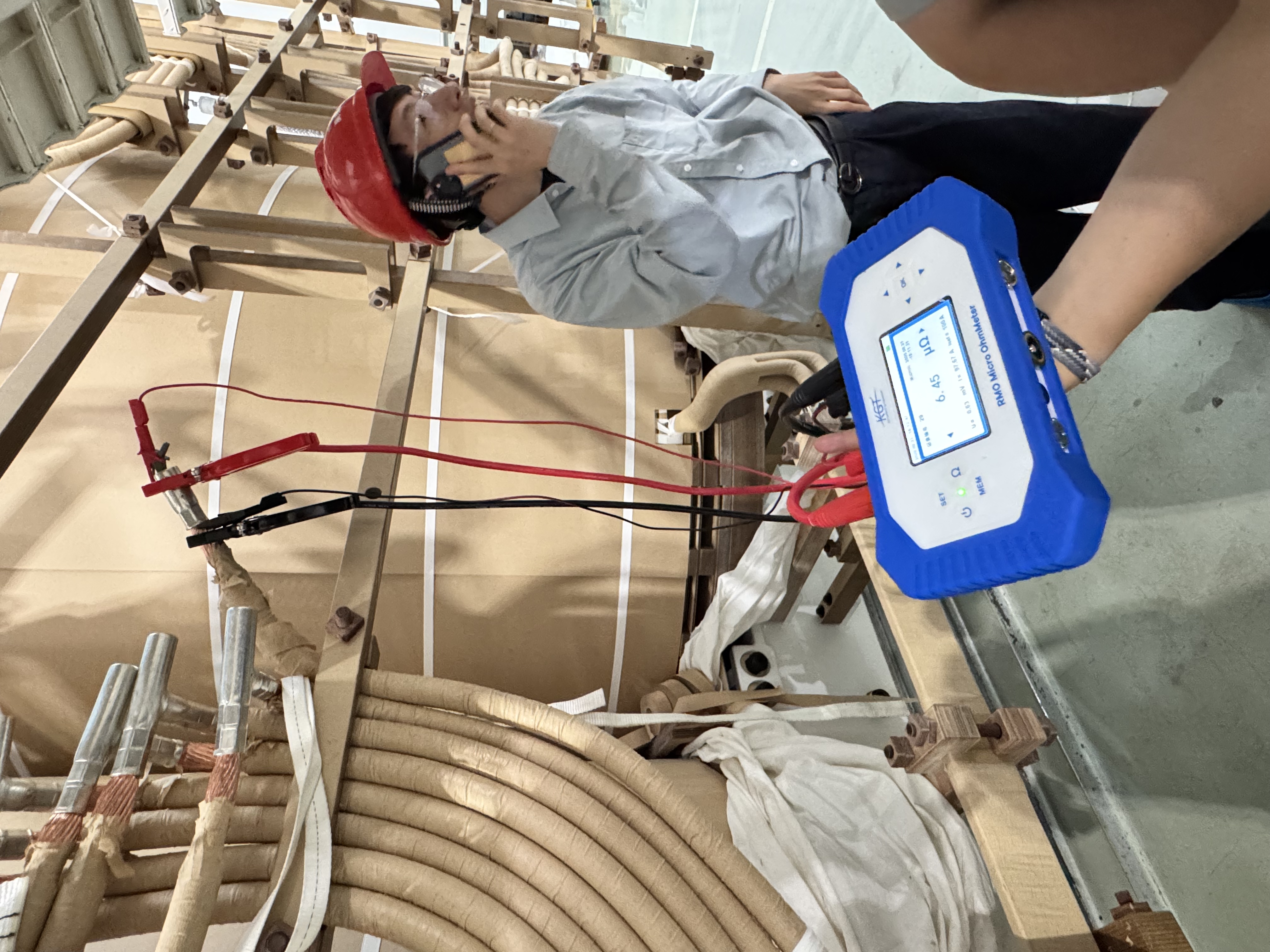 手持回路电阻测试仪服务现场