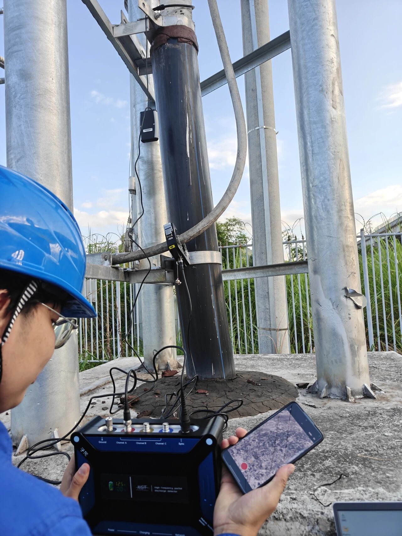 子龙高频电缆局放测试仪 子龙高频电缆局放测试仪