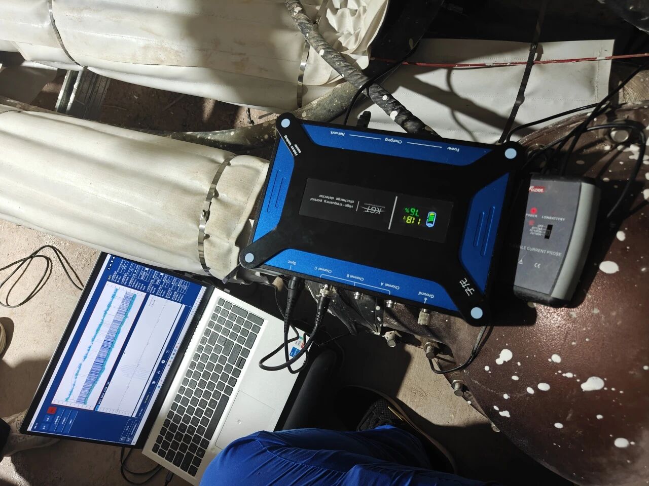 子龙高频电缆局放测试仪