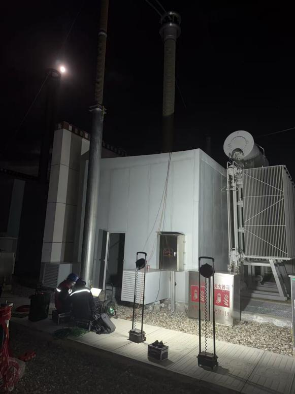 IDAX300绝缘诊断分析仪检测现场 IDAX300绝缘诊断分析仪检测现场