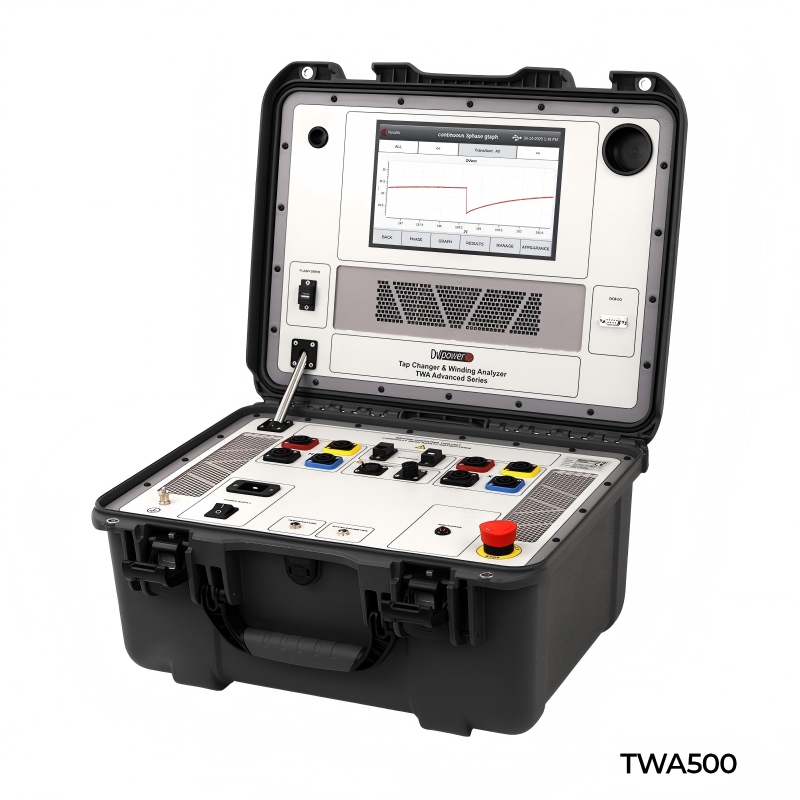 瑞典DVPOWER TWA500三相变压器有载分接开关测试仪 瑞典DVPOWER TWA500三相变压器有载分接开关测试仪