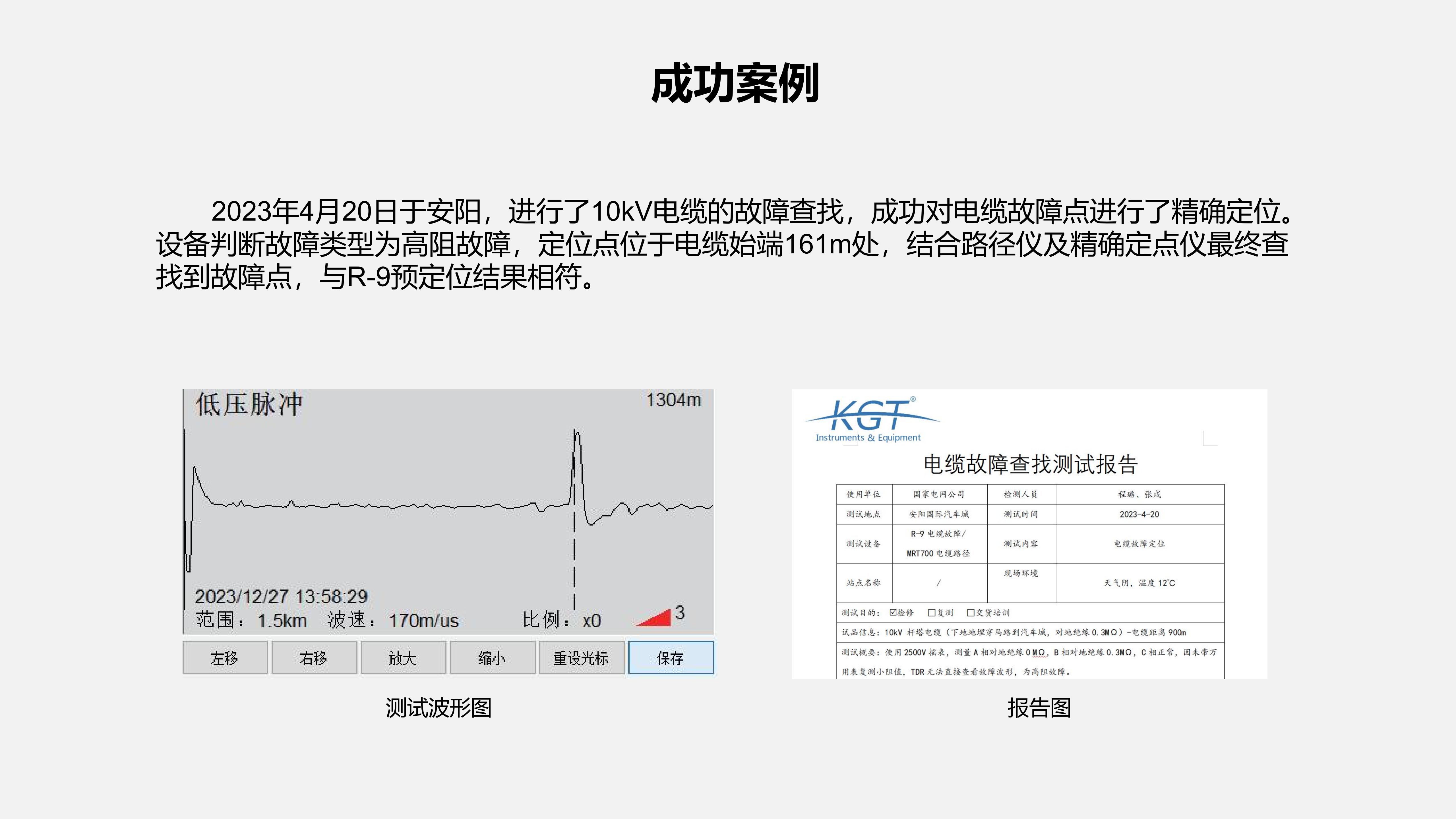 北京康高特 关羽 高能量电缆故障定位仪